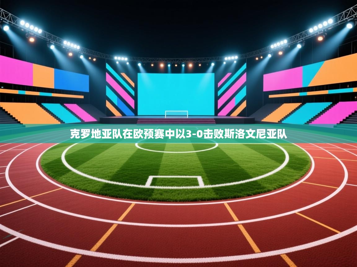 克罗地亚队在欧预赛中以3-0击败斯洛文尼亚队